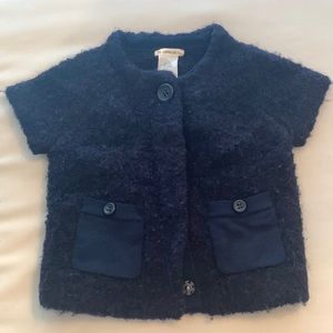 J.Crew Crewcuts wool layering piece/jacket/sweater - size 2